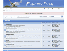 Tablet Screenshot of magiczne.pl